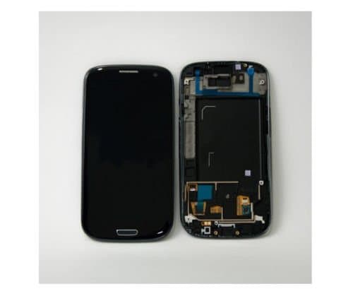 For Samsung Galaxy S3 I9300 Touch Screen Digitizer LCD Full Assembly Frame Black