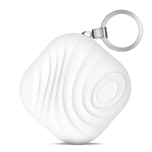 MADETEC Smart Key Finder Bluetooth WiFi Tracker GPS Locator Wallet Phone Key Anti-Lost Bidirectional Alarm Reminder for Phone, Kids,Pets, Wallet,Luggage(White)