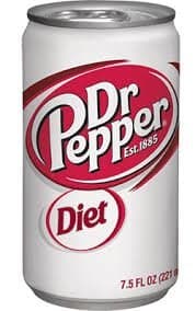 Dr Pepper Diet Soda, 7.5 Ounce (24 Cans)
