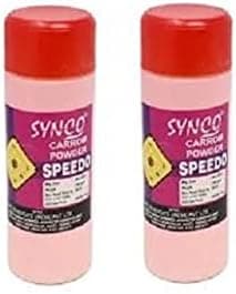 Synco Carrom Board Powder (Disco Powder, Set of 2, 60grams Each)
