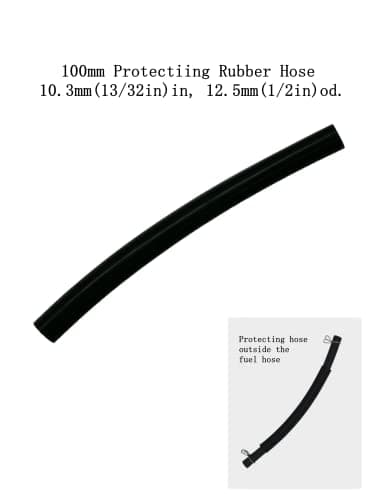 YAMAKATO Generator Fuel Line Kit 3/16 for Small Engine Champion Honda Predator Coleman Generac Mini Bike w/Clamps