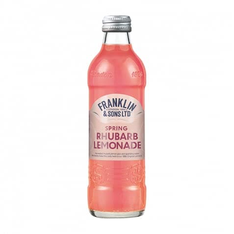 Franklin & Sons Rhubarb Lemonade 12X 275ML