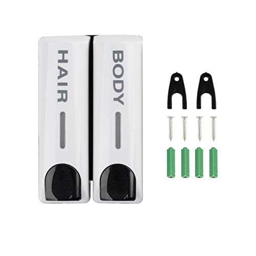 soap dispenser white 2 chamber