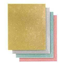 Glitter 2-Pocket Folder, 8 1/2" x 11", Assorted Designs (No Design Choice)