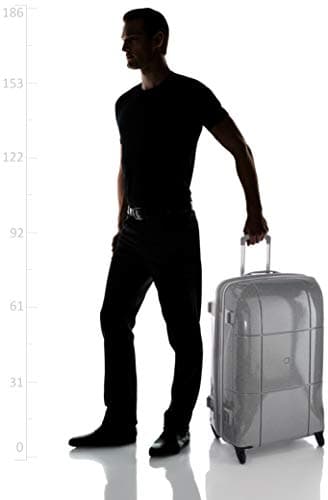 ECHOLAC Polycarbonate 15 inch 78.5 cms Silver Hardsided Check-in Luggage (PC080SP)