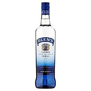 Glens Platinum Premium Grain Vodka 70cl Bottle