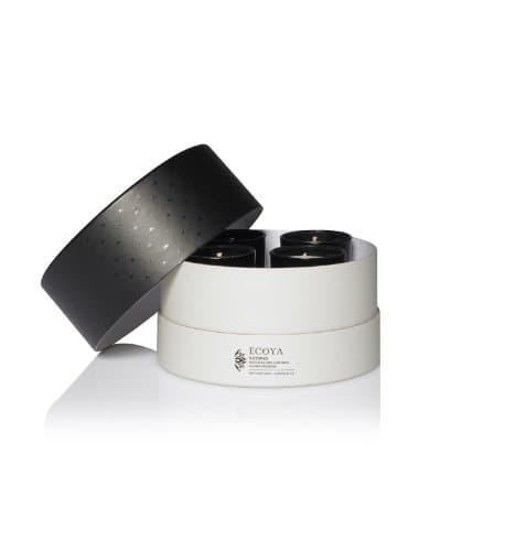 Ecoya Votive and Glass Gift Set