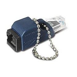 ZiotekEthernet Loopback Jack and Plug - Network Tester - Cat 5e - 1000 Mbps - Compatible with Computer, Server, Network Printer, IP Camera, Network-enabled Device