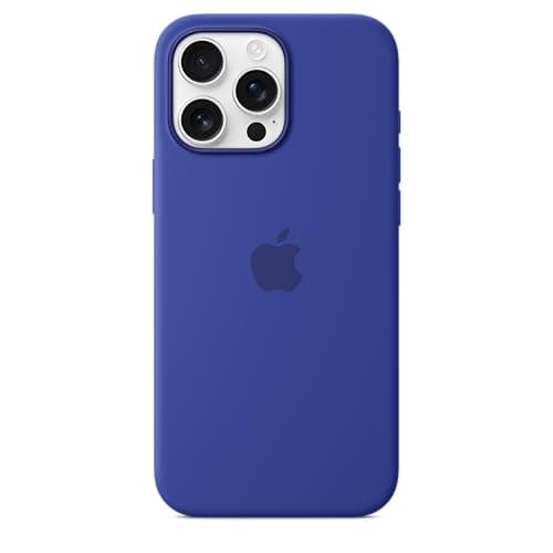Apple iPhone 16 Pro Max Silicone Case with MagSafe - Ultramarine 