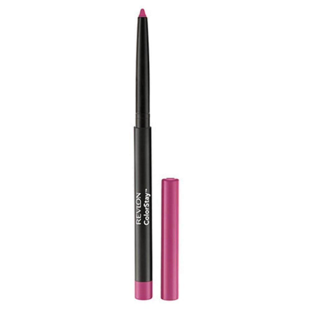 Colorstay Lip Liner Makeup with Built-In Sharpener, Longwear Rich Colors, Smooth Application, 677 Fuchsia, 0.01 oz