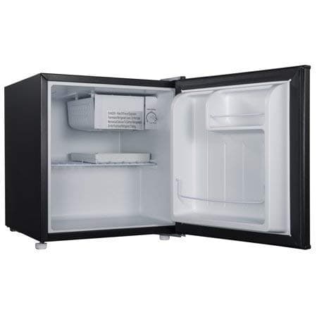 Galanz - 1.7 cubic foot compact dorm refrigerator, Black
