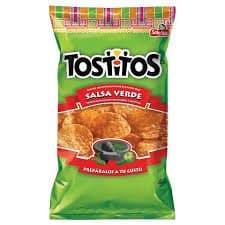 Tostitos Salsa Verde 10 Pack (65grams/2.29oz each) Original Sabritas Mexican Edition Version Tostilocos Chili Corn Tortilla Chips Snacks