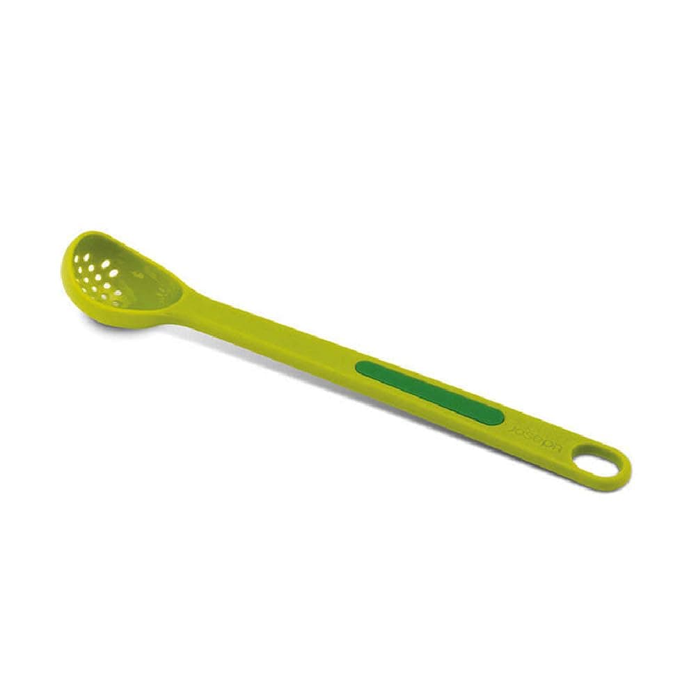 2-Piece Scoop and Pick Jar Spoon and Fork, for Olives in Jars - Green