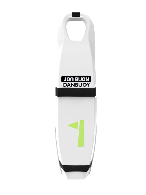 Jonbuoy GL Danbuoy c/w Light (Glo Lite - White Case)