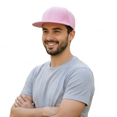 Tomorrow Fashion Snapback Cap for Men | Plain Snapback Cap | Hip-Hop Urban Sw...