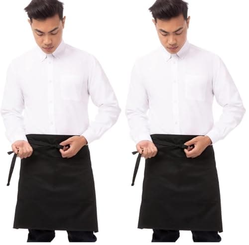 Chef Works Unisex Half Bistro Server Apron