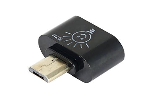 Micro Usb On-The-Go Otg Adapter For Smartphones(Assorted Colour) - White