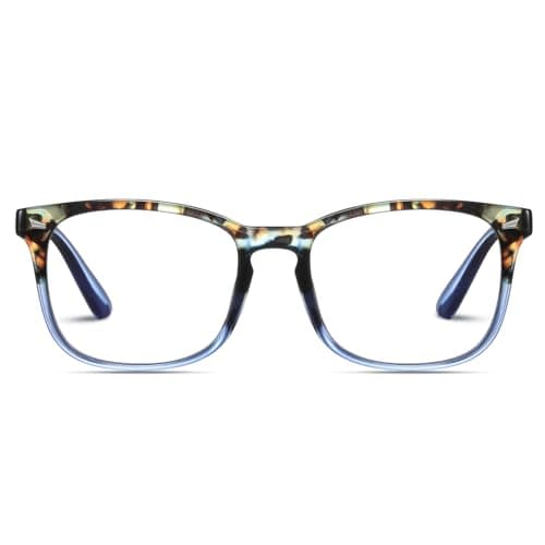 Reading Glasses for Women Men - Blue Light Blocking UV Filter Readers, Anti Eyestrain Eyeglasses