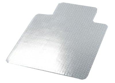 47.5" x 35.5" Vinyl Clear Spiked Bottom Carpet Chair Mat