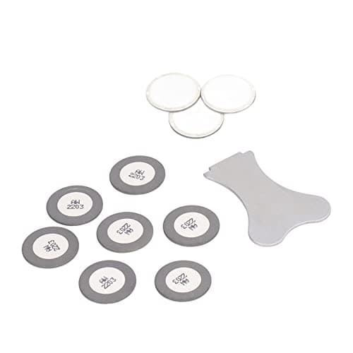 LiebeWH 10Pcs Ultrasonic Mist Maker Ultrasonic Mist Maker Ceramic Disc Humidifier Part Ceramic Discs 20mm Mist Maker Ceramic Discs Replacement Atomizer Accessory Set Kit for Humidifier