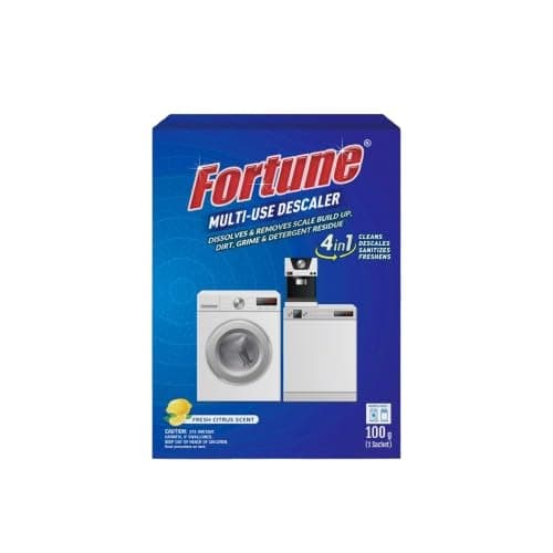 Washing Machine Cleaner & Descaler Powder | (Pack of 8-100g per Pack) | Tub & Drum Deep Cleaner | Removes Limescale,Odour & Residue | Front & Top Load Safe