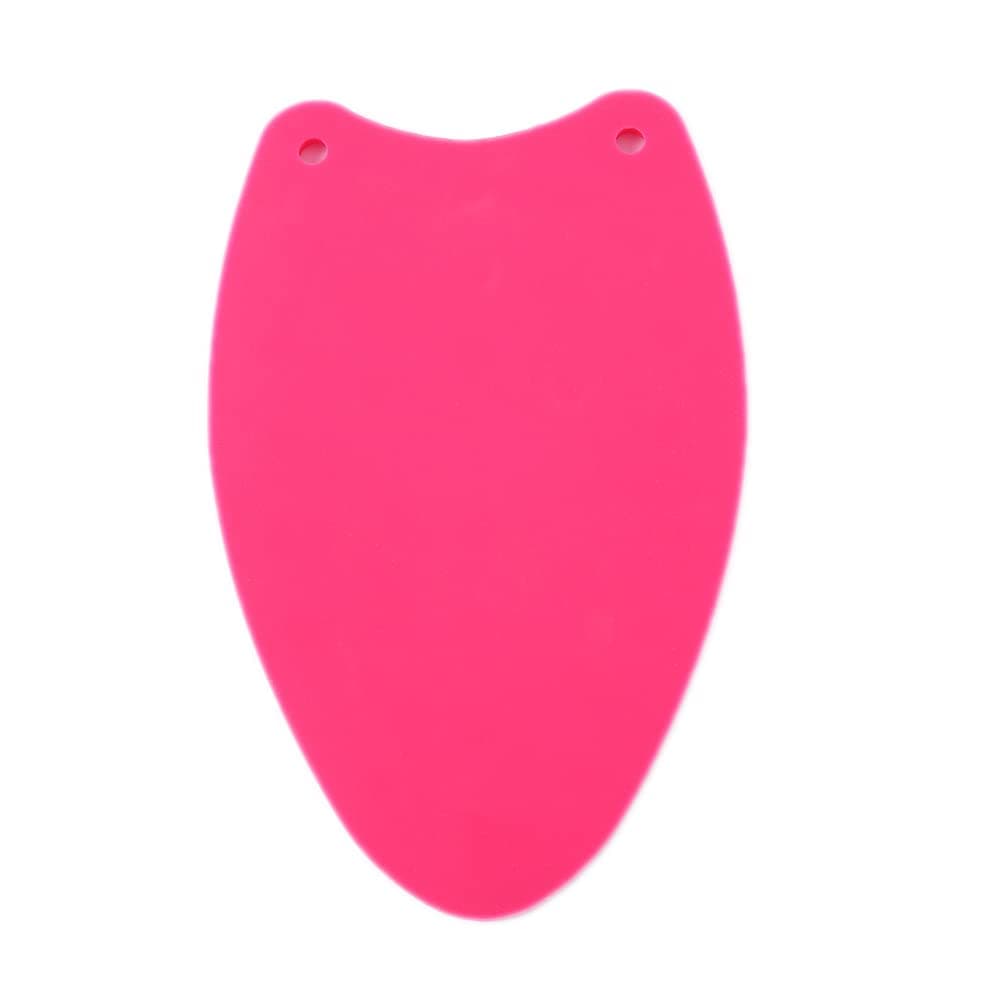 The Quilted Bear Mini Iron Rest - Mini Silicone Heat Resistant Iron Pads for General Crafts or Quilting Use with Four Mats Available (Pink)