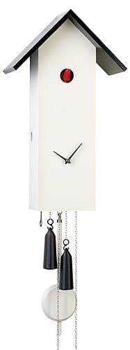German Cuckoo Clock 8-day-movement Modern-Art-Style 16.10 inch - Authentic black forest cuckoo clock by Rombach & Haas
