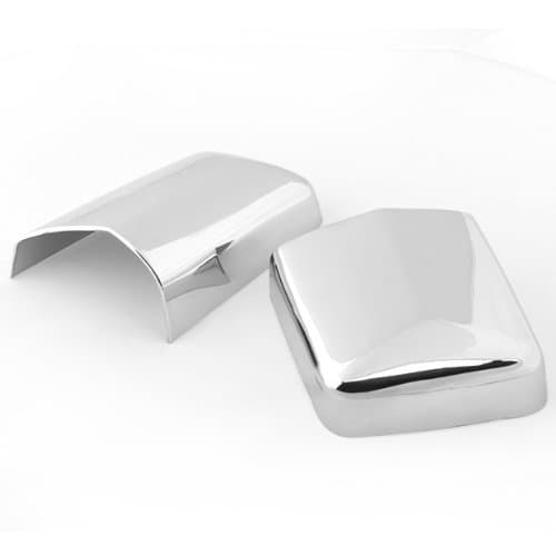 Chrome Side Mirror Cover Trims Set Fit for 1984-1995 Mercedes-Benz W124 E-Class 260E 300E