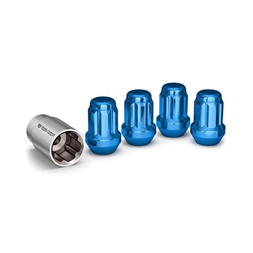 White Knight 40400SBLT Blue Wheel Lock, 4 Pack