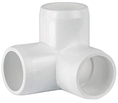 CIRCOPACK 1/2" PVC 3-way Elbow Fitting Connectors (2 pieces)