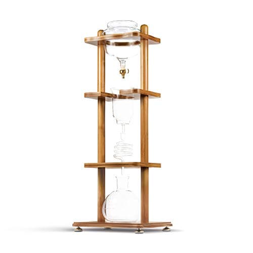 Yama Glass 6-8 Cup Bamboo Straight Frame (32oz)