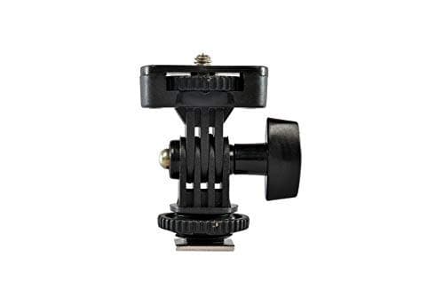 SHOPEE Adjustable Angle Pole Swivel Hot Shoe Mount 1/4" Screw Hot Shoe Mount Adapter for Mounting Video Camcorder Monitors (Pack of 5)