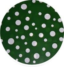 Designerliners Decorative Rainbow Pack Polka Dot Biodegradable Fancy Trash Bags - Bulk 100 Pack Includes 25 Pink, 25 Orange, 25 Navy Blue, 25 Dark Green - 5-6 Gallon Size- 17.75 By 19 Inches - Made in USA