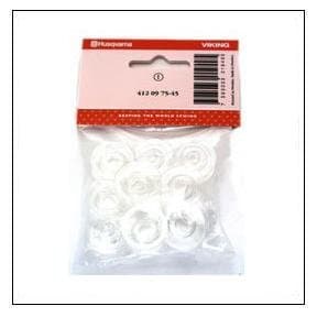 20 pk Clear Bobbin 4120975-45 - Viking, White