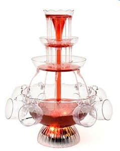 Illuminated Punch Bowl Cocktail Fountain