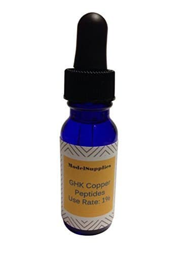 DIY Copper Peptides GHK-Cu 15 ml fluid CP 100% Ingredient for DIY Rejuvenate Skin Hair Nails Cell Turnover Biology Mineral Peptide Model Supplies by ModelSupplies