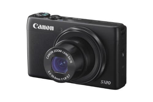 Canon PowerShot S120 Digital Camera w/ 12.1 MP 1/1.7 Inch Sensor & Wi-Fi Enabled Black