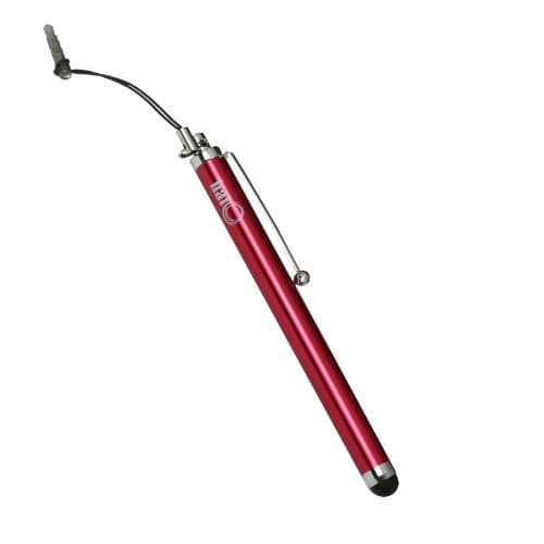 Halo Capacitive Touch Red Screen Stylus for Apple iPad / Ipad Mini / / iPhone / Amazon Kindle Fire / Samsung Galaxy Tab / Samsung Galaxy In Halo® Retail Packaging Retail Packaging