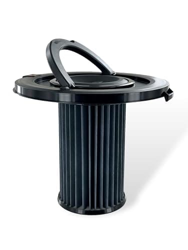 DL-pro Lamellar Filter Cylinder with Handle for Bosch Relaxx'x Ultimate Zoo Pro Animal 12017969 12027830 Cylinder Filter Dust Filter for Vacuum Cleaners