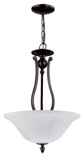 DVI DVP7420NI-OP 3 Light Devonshire Bowl Large Pendant