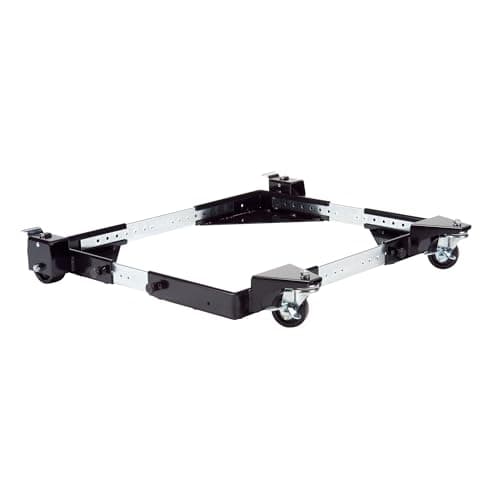 JET Universal Mobile Base, 18" x 18" to 28" x 28", 600 Lb. Capacity (Model JMB-UMB), Black