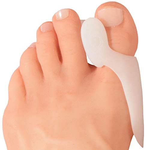Dr. Frederick's Original Bunion Pads & Toe Separators - 4 ct - Temporary Bunion Corrector - Soft Gel Cushion for Shoes - Fast Pain Relief for Women & Men