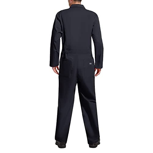 Men's Long Sleeve Coverall Big-Tall Work Jumpsuit Construction Pants
