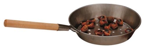 Eddingtons Chestnut Roaster with Wooden Handle, Steel