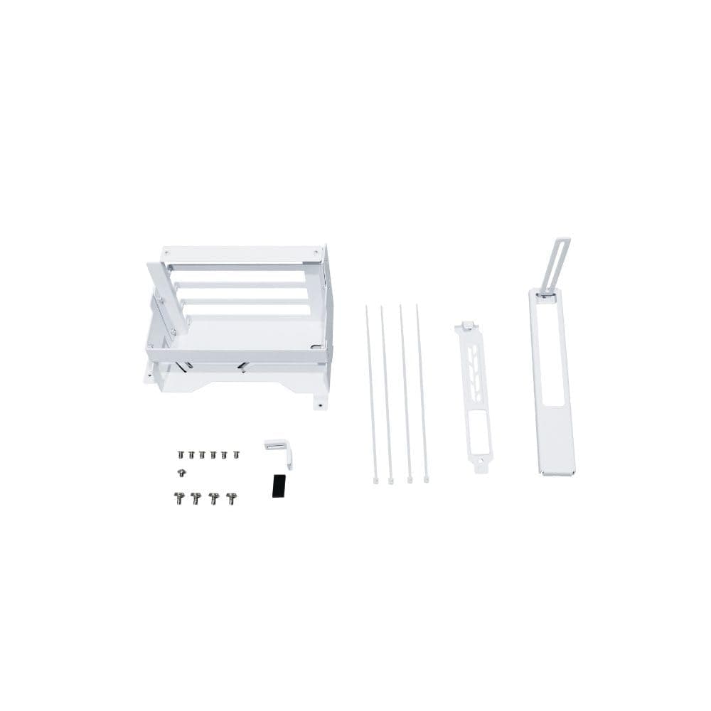 O11DEXL-1W Upright GPU Bracket Upgrade Kit for 40 Series GPU Compatilble with O11 Dynamic EVO XL White Riser Cable Not Included - O11DEXL-1W