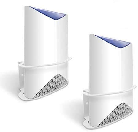 Wall Mount Compatible StarLink Mesh Router V2 Mesh Router Orbi Pro AC3000 Business Mesh WiFi, ALLICAVER Sturdy Metal Made Mount Stand Holder Compatible Orbi Router SRK60 StarLink Mount