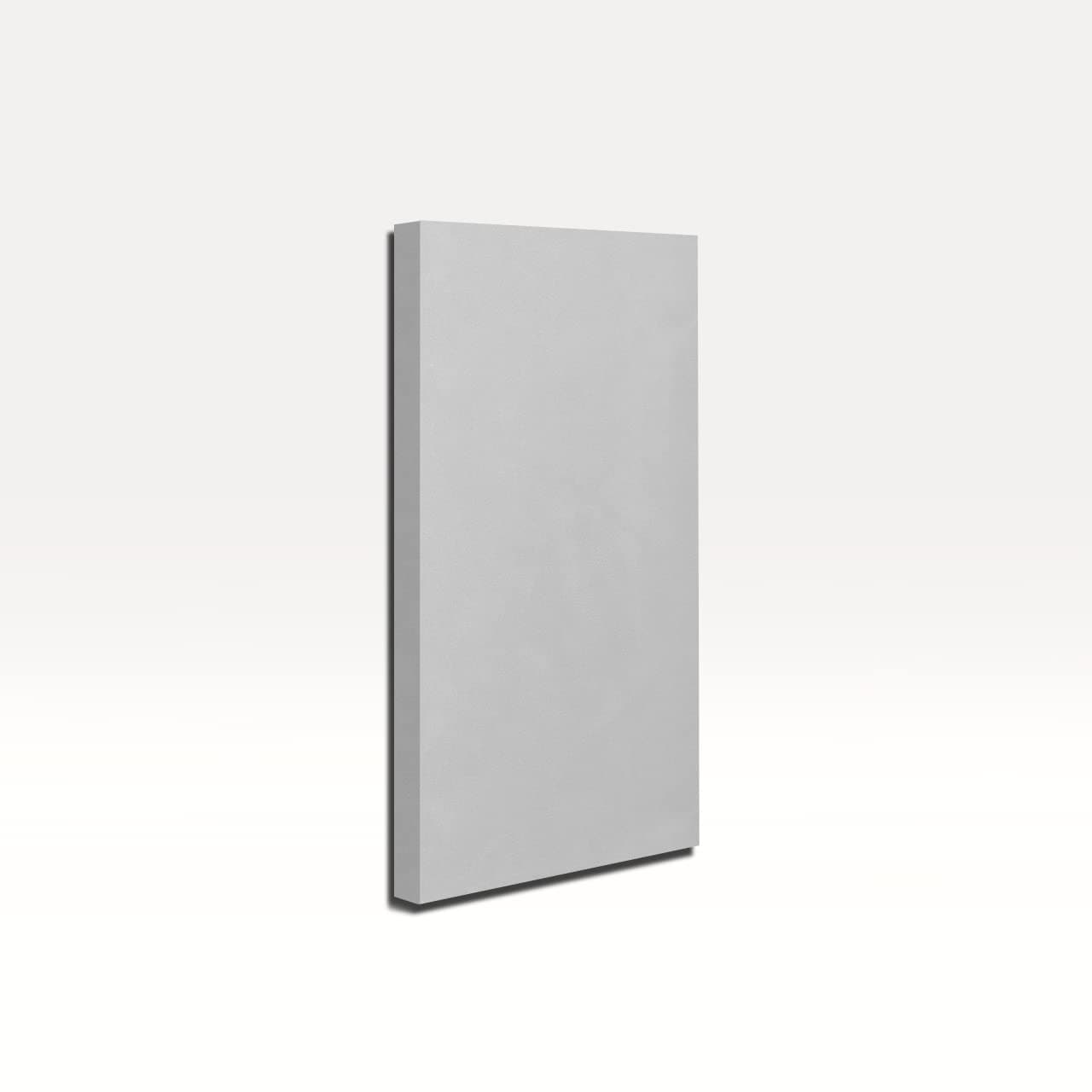 Sound Absorbing Acoustic Panel SUEDE 4' x 2' x 2" WHITE