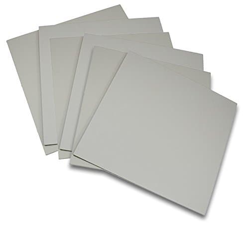 Battleship Gray Traditional Carving Printing Studio 24 Classroom Studio Pack of Firm Sheets Unmounted Artist Printmaking Art Tool Set (5 x 5")