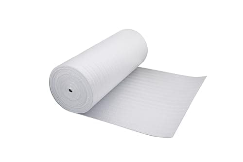 SmartSHIELD -5mm 48''X25ft Reflective Insulation Roll, Foam Core Radiant Barrier, Thermal Foil Insulation - Engineered Foil