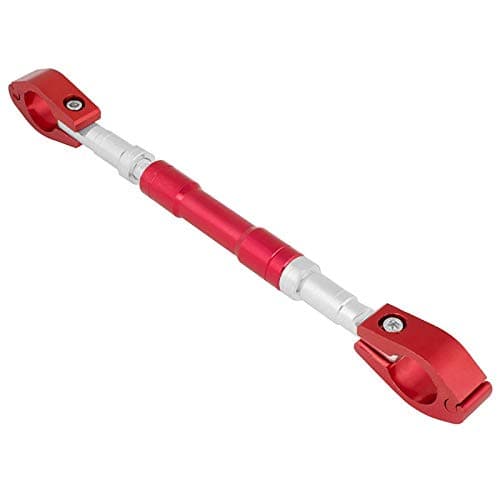Gear Up Universal Adjustable Motorcycle Handlebar/Handle Rod Cross Bar for RE Bullet 500 (Red)